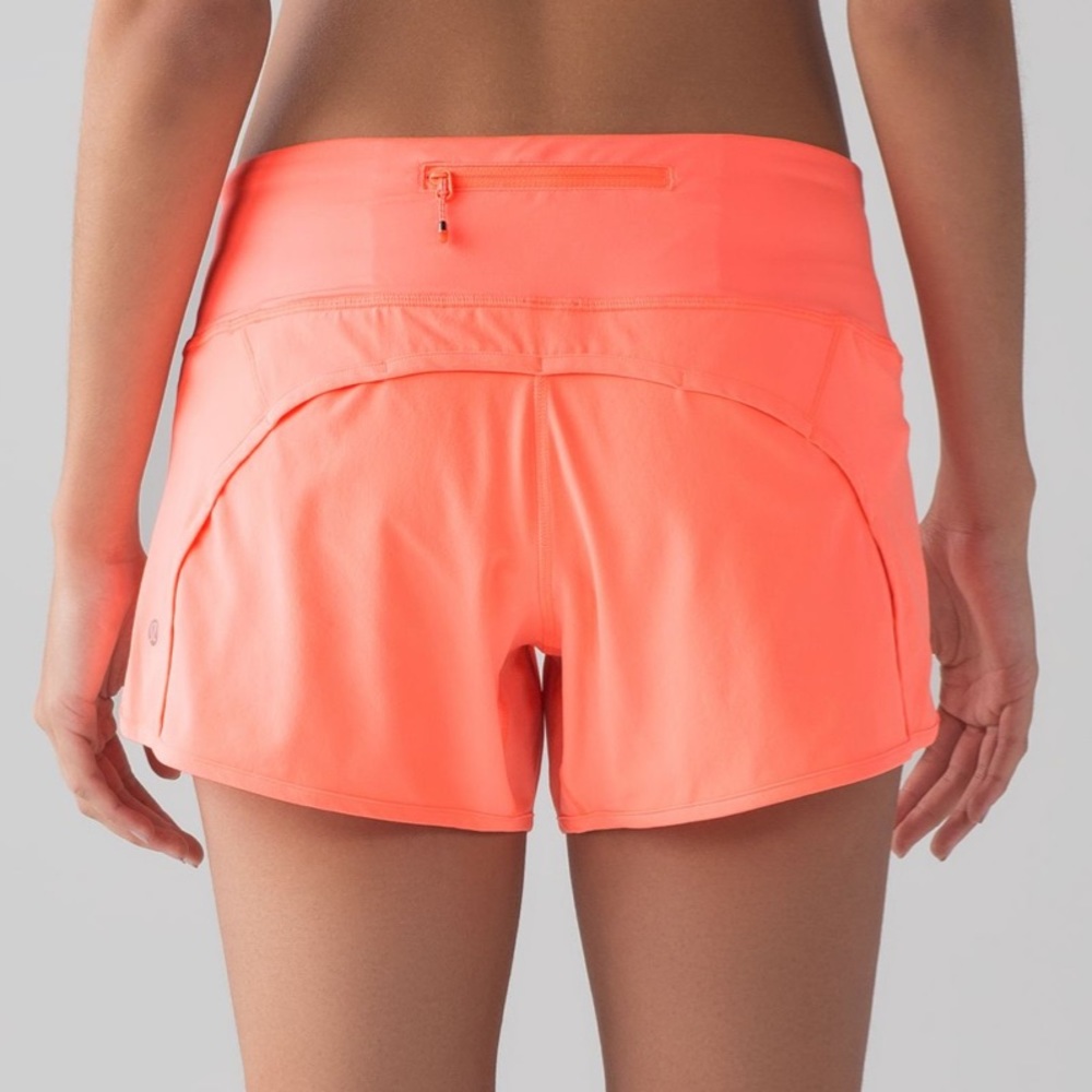 lululemon athletica Coral Athletic Shorts